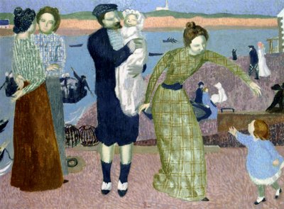Parisians at the Seaside, 1899 by Maurice Denis